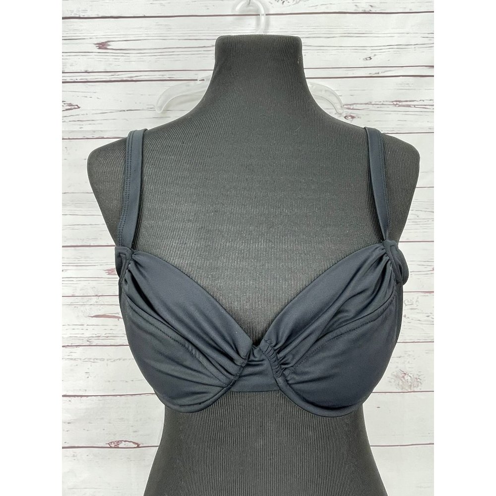 UjENA 84 Black Calypso Goddess‎ Bikini Top Adjustable Back Size 1X